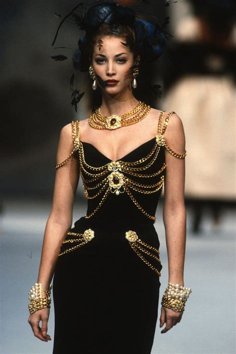 Chanel dress jewelry